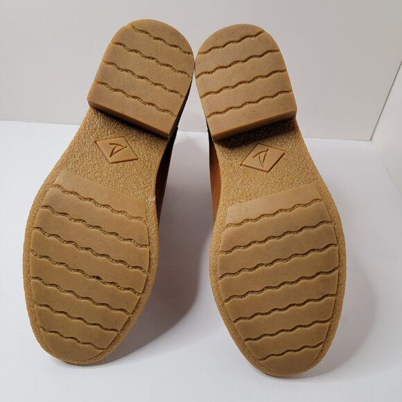 Sperry Maya Belle Leather Ankle Boot Booties Cognac Brown Size 6.5 - Picture 9 of 12